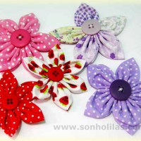 Flores de fuxico