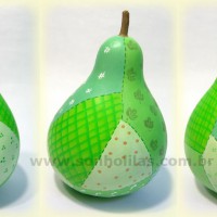 Pintura patchwork em cabaça