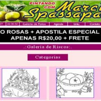 Riscos para pintura em tecido