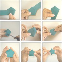 Vídeo: Estrela de origami