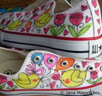 Pintura em tênis