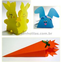 Modelos de embalagem para Páscoa