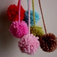 Ideias para fazer com pompons