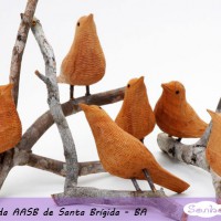 Artesanato Brasileiro: Pássaros de madeira de Santa Brígida – BA