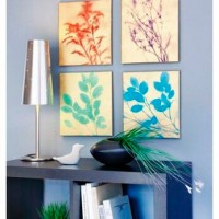 Quadros com Folhagens